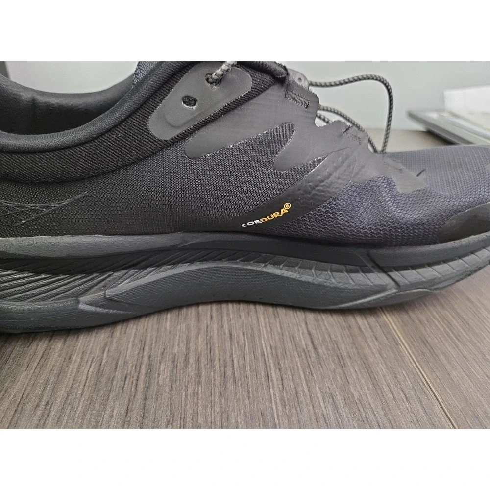 Hoka‎ Transport Running Shoes Black/Black Men's Size 12D  1123153